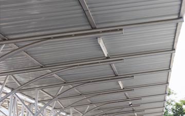 installing Down Hall metal roofing